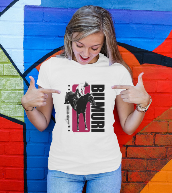 Bilmuri Horse Dropzn Logs And Greasin’ Hogs Riding T-Shirt
