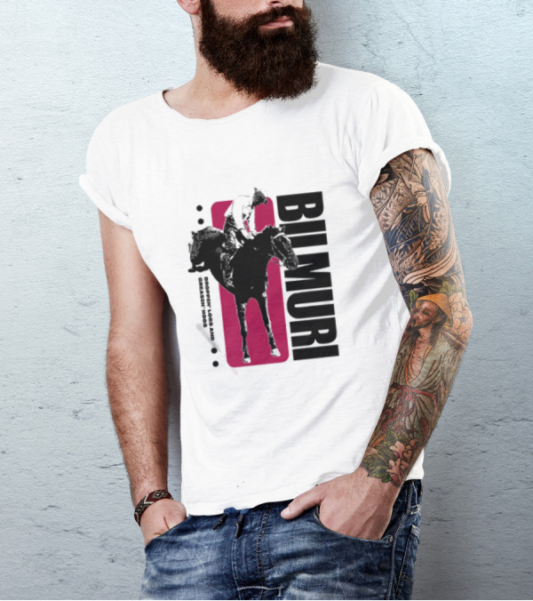 Bilmuri Horse Dropzn Logs And Greasin’ Hogs Riding T-Shirt