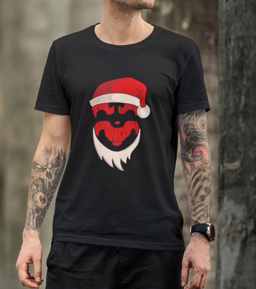 The Shaggs Santa Christmas Face T-Shirt