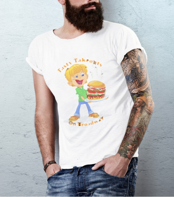 Tasty Takeouts On Broadway Hamburger Delight T-Shirt