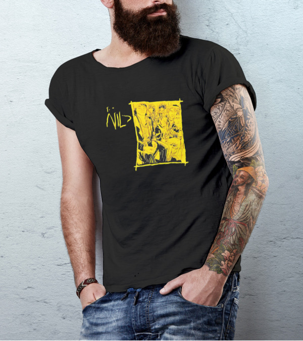 The Nils Comic Band Yellow T-Shirt