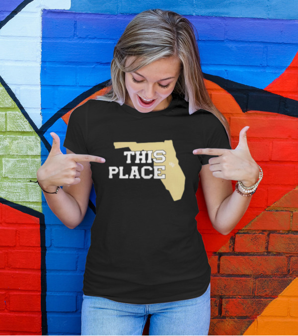 UCF Knights This Place Florida State Outline T-Shirt