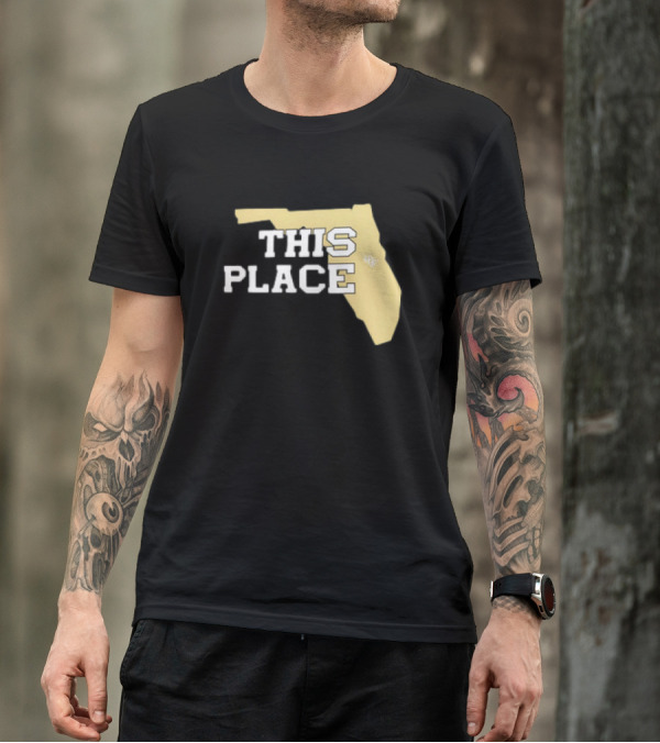 UCF Knights This Place Florida State Outline T-Shirt