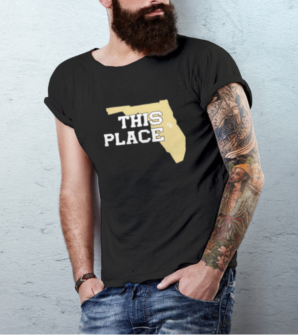 UCF Knights This Place Florida State Outline T-Shirt