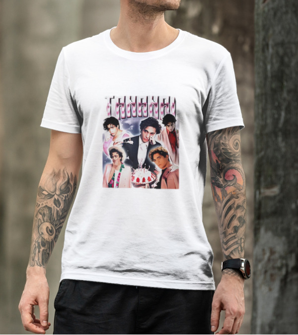 Tananai Cake Collage With Suit T-Shirt