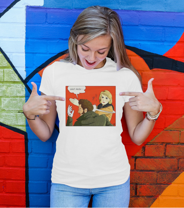 Well Hello Bandit Slap Comic T-Shirt