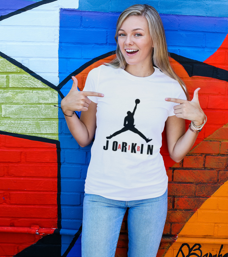 Jorkin Basketball Jumpman Silhouette Air Jorkin T-Shirt