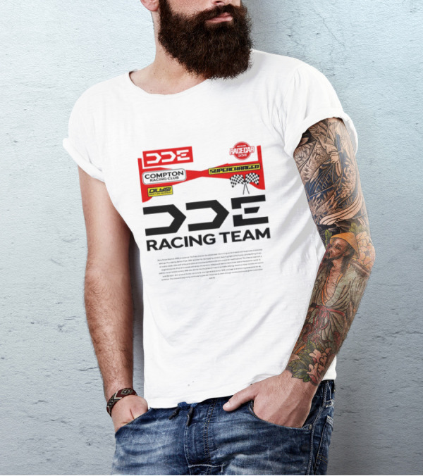 DDE Racing Team Compton Racing Club Supercharged Racecar 333 Carbon T-Shirt