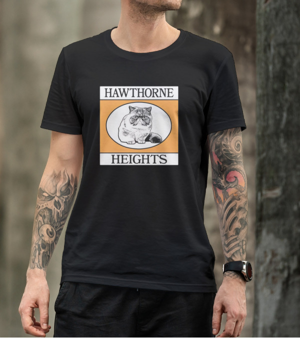 Cat Hawthorne Heights Oval T-Shirt