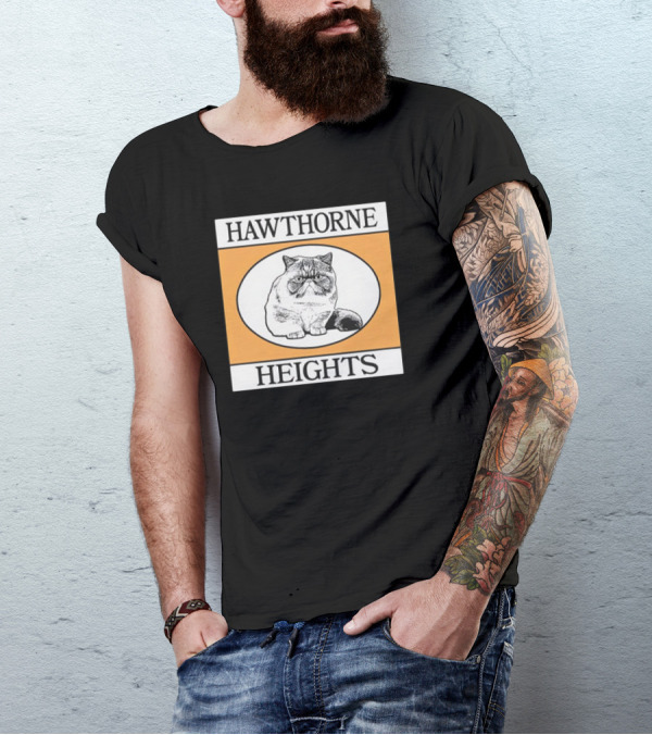 Cat Hawthorne Heights Oval T-Shirt