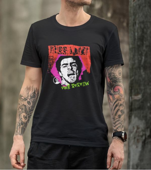 Free Luigi The System Portrait Bold Expression T-Shirt