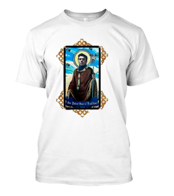 Luigi Mangione Our Patriot Saint Of Healthcare With Iconic Religious T-Shirt