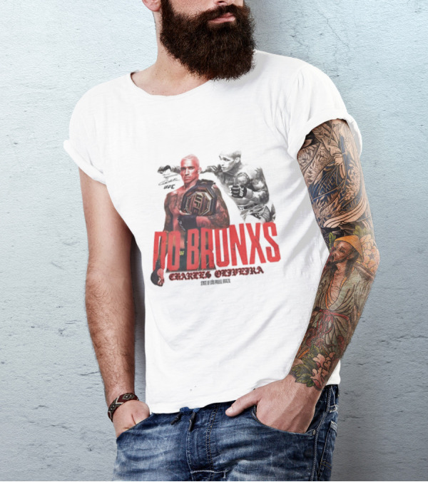 Charles Oliveira Do Bronx UFC Star São Paulo Brazil Champion T-Shirt