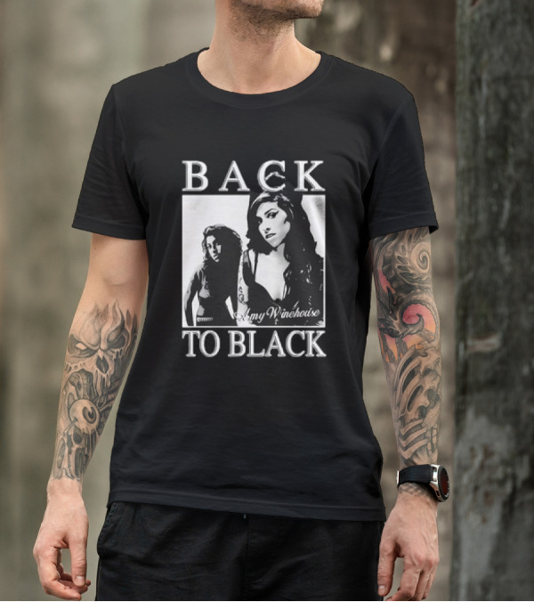 Back To Black Amy Winehouse T-Shirt
