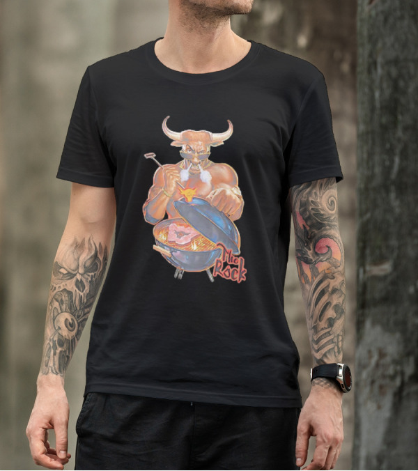 The Rock Do You Smell What The Bull Is Grilling Vintage T-Shirt