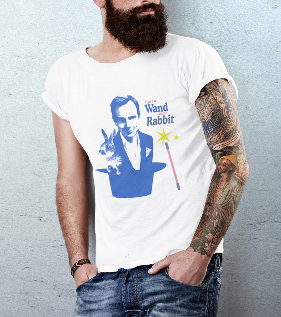Will Arnett I Got A Wand And A Rabbit Magic Hat Image T-Shirt