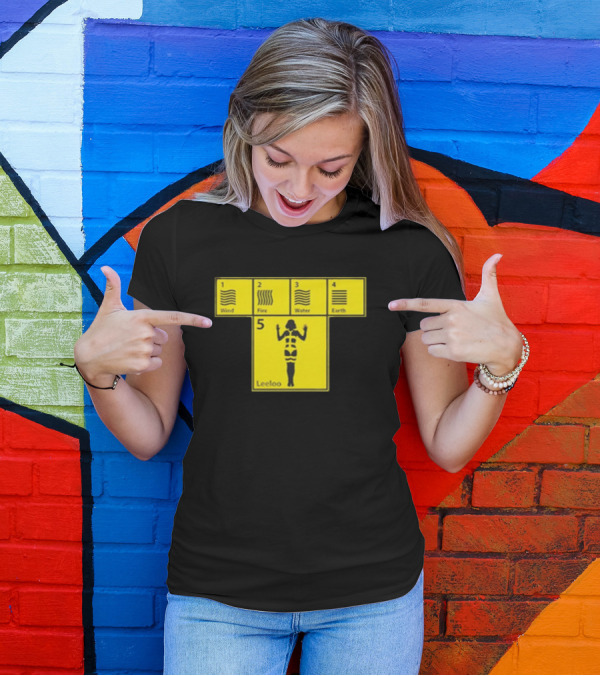 Five Elements Wind Fire Water Earth Leeloo Iconic T-Shirt