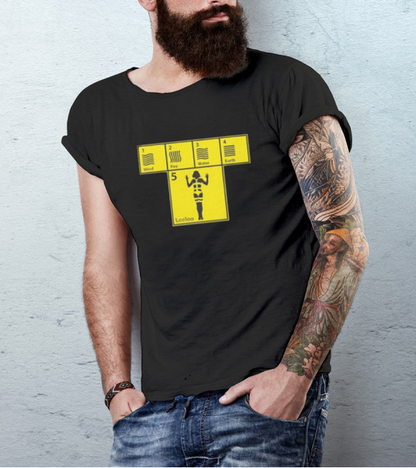 Five Elements Wind Fire Water Earth Leeloo Iconic T-Shirt