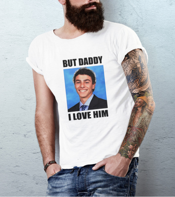 But Daddy I Love Him Smiling Luigi Y2K T-Shirt