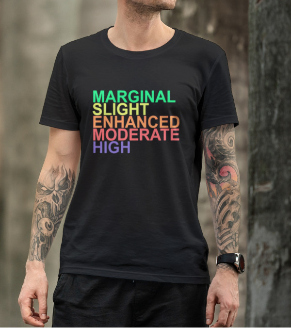 Marginal Slight Enhanced Moderate High T-Shirt