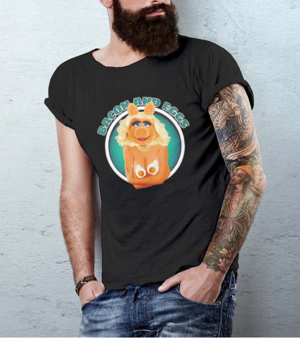 Bacon And Eggs Miss Piggy T-Shirt