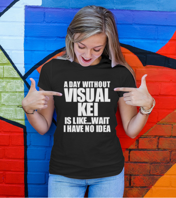A Day Without Visual Kei Is Like Wait I Have No Idea T-Shirt
