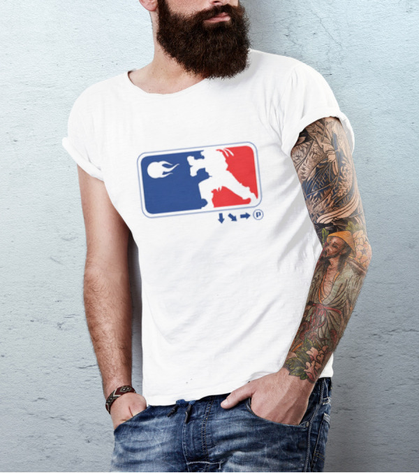 Street Fighter Video Game League Player Moves T-Shirt