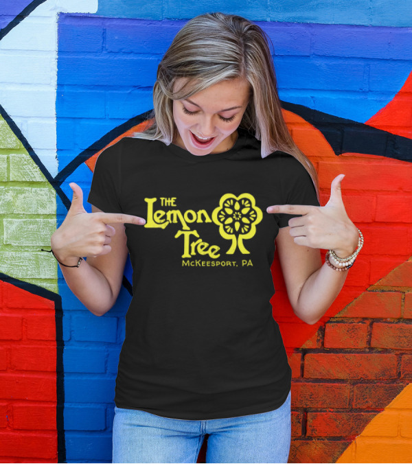 The Lemon Tree McKeesport PA Retro Floral T-Shirt