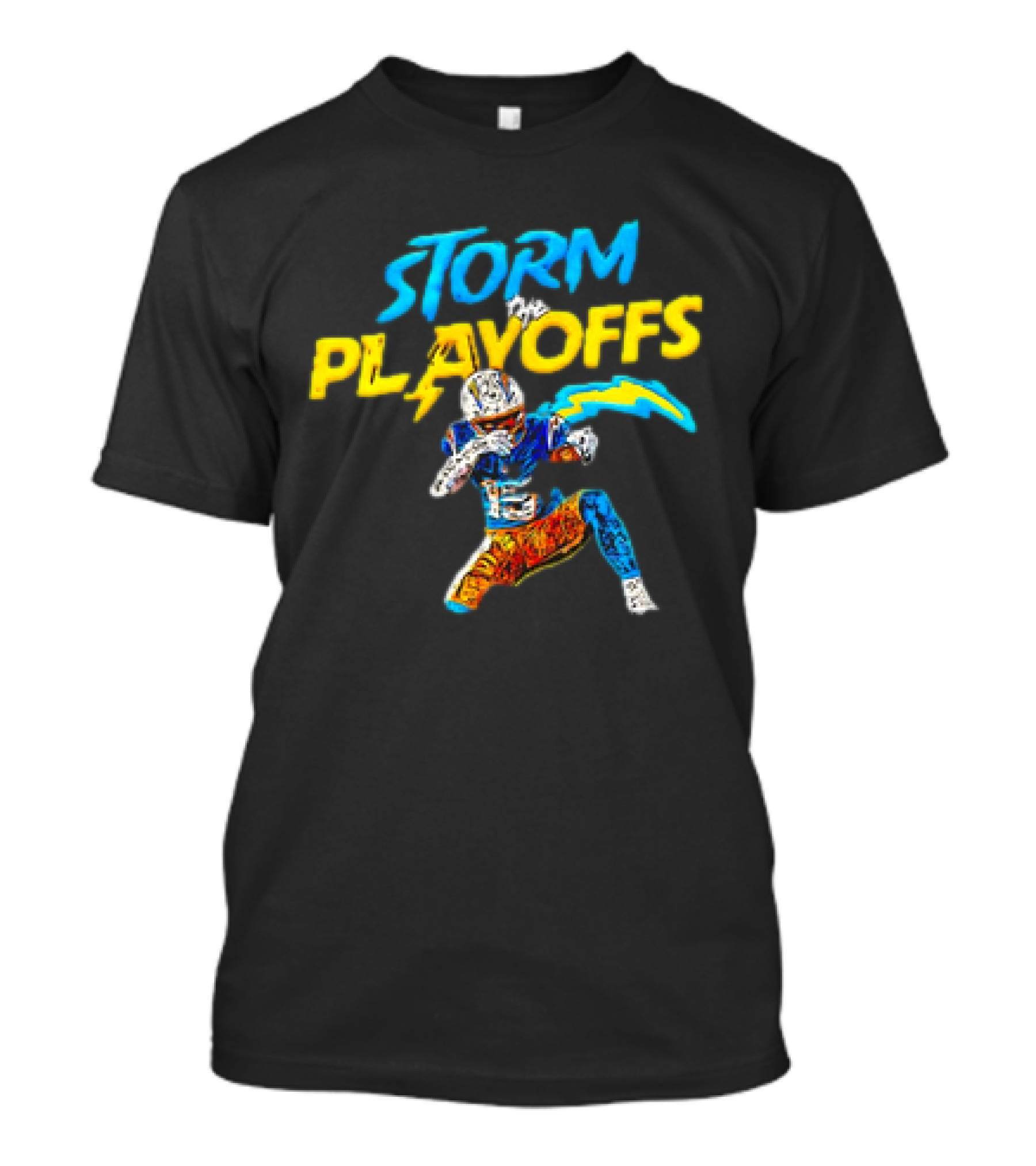Storm The Playoffs Los Angeles Rams Demarcus Robinson Football T-Shirt