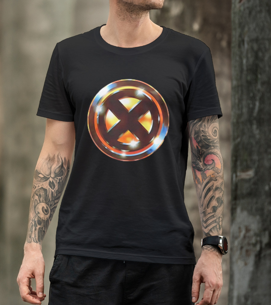 X-Men Logo X The 1989 Batman Mutants 1989 Logo Crossover T-Shirt