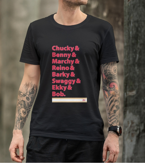 Florida Panthers Chucky Benny Marchy Reino Barky Swaggy Ekky Bob Names T-Shirt