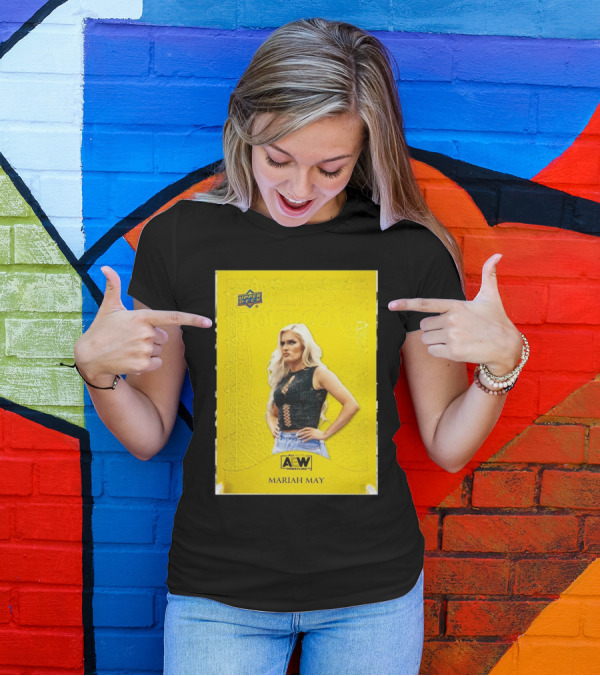 Upper Deck Allure Doubloons AEW All Elite Wrestling Mariah May T-Shirt