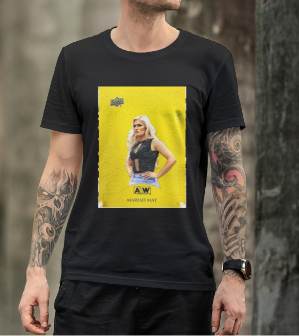 Upper Deck Allure Doubloons AEW All Elite Wrestling Mariah May T-Shirt