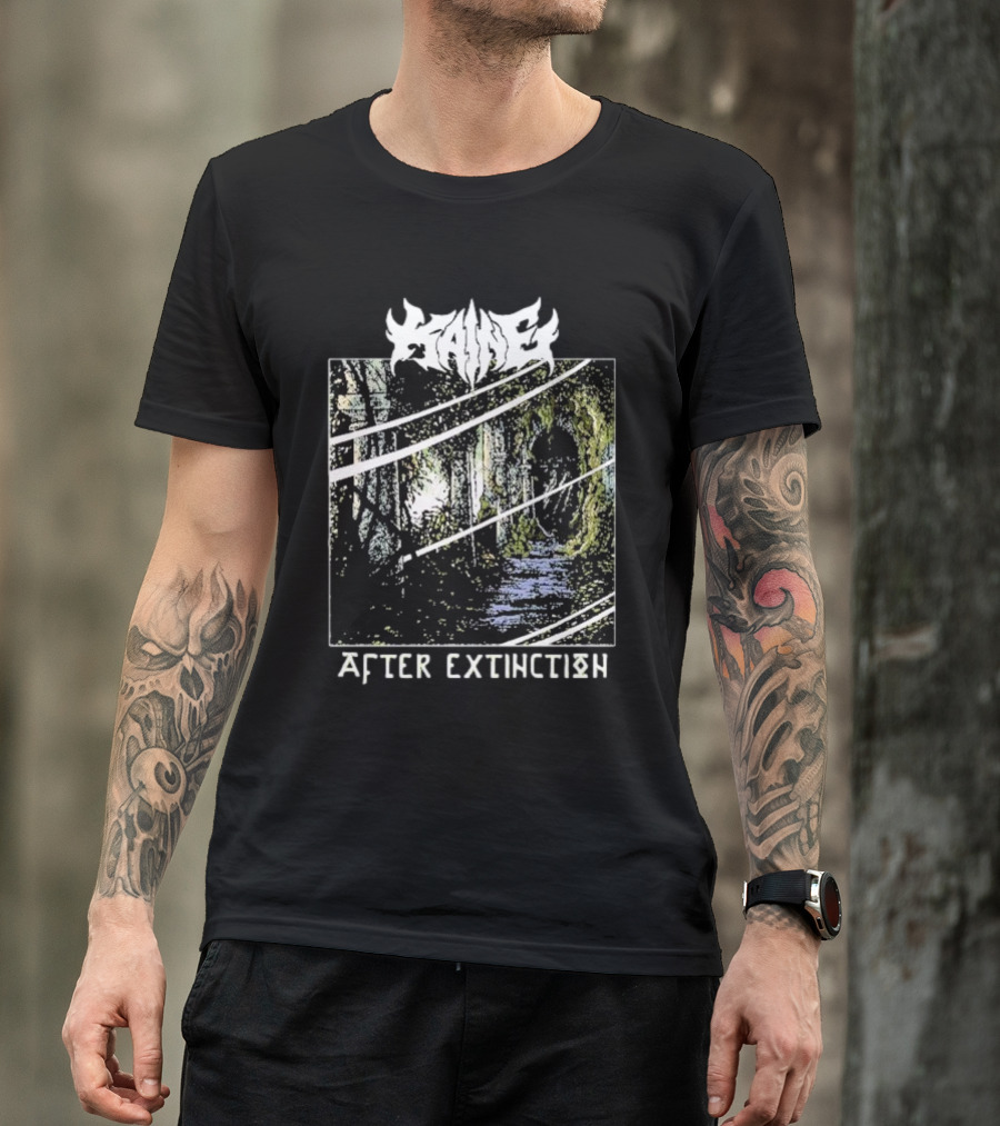 "Zaid After Extinction Overgrown Ruins Path" T-Shirt