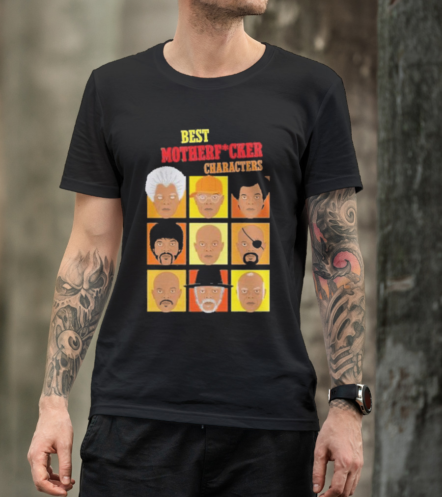 Best Motherfucker Characters T-Shirt