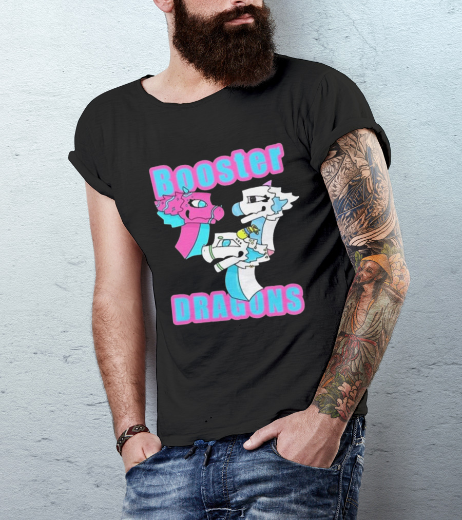 Booster Dragons Heavyweight T-Shirt
