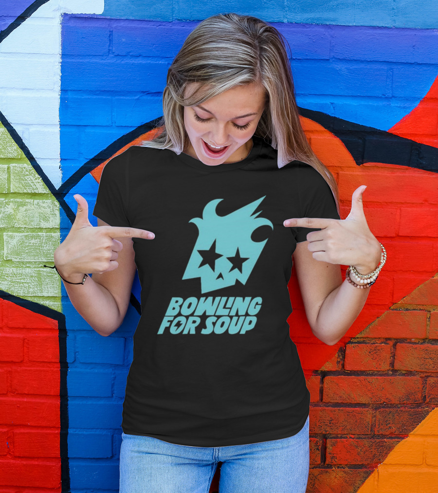 Bowling For Soup Star Face Graphic 2025 T-Shirt