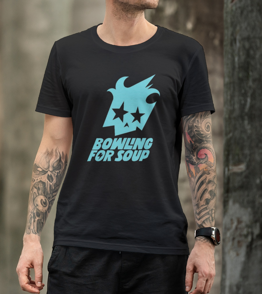 Bowling For Soup Star Face Graphic 2025 T-Shirt