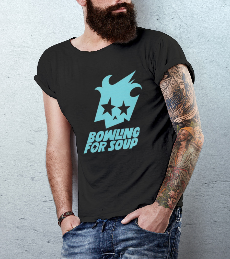Bowling For Soup Star Face Graphic 2025 T-Shirt