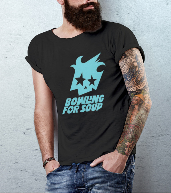 Bowling For Soup Star Face Graphic 2025 T-Shirt