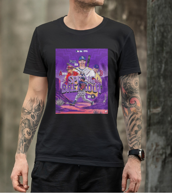 Brayden Taylor Cole Fontenelle Payton Tolle Tommy Sacco MLB Baseball Spring Breakout 2025 T-Shirt