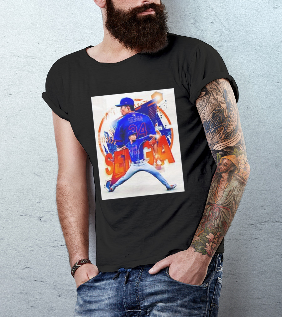 Bright Lights Senga Kodai New York Mets T-Shirt