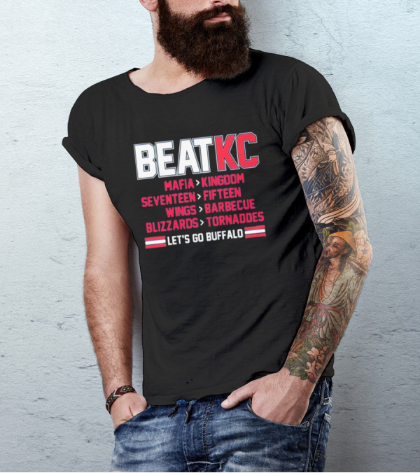 Buffalo Bills BeatKC Let’s Go Buffalo T-Shirt