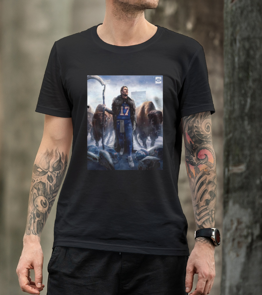 Buffalo Bills Win Denver Broncos Josh Allen And The Bills Trample Over The Broncos And Advance To The Divisional T-Shirt