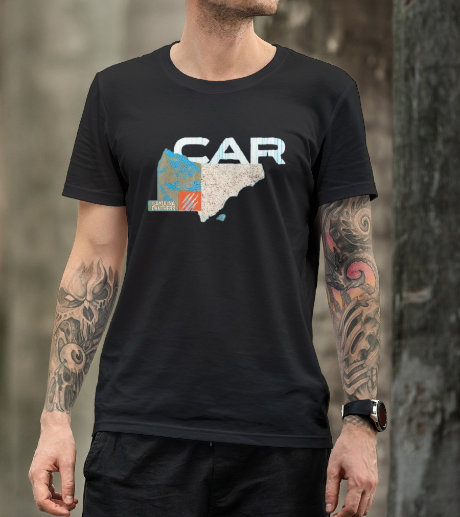 Carolina Panthers 2025 NFL Draft Cluster T-Shirt