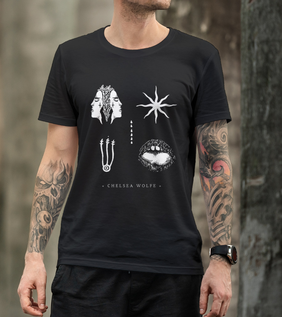 CHELSEA WOLFE Hiss Spun Emblems T-Shirt