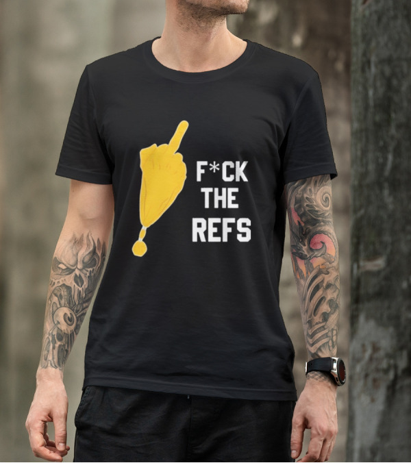 Censored Fuck The Refs Flag T-Shirt