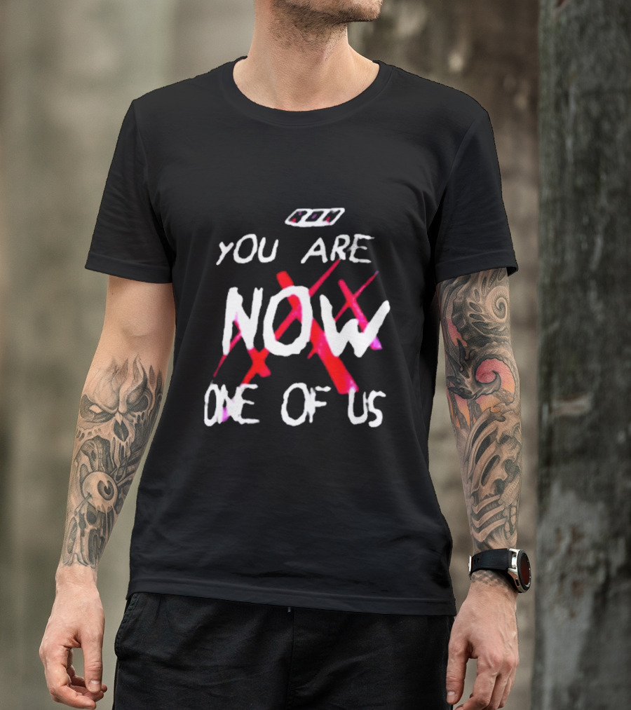 Cm Punk You Are Now One Of Us T-Shirt