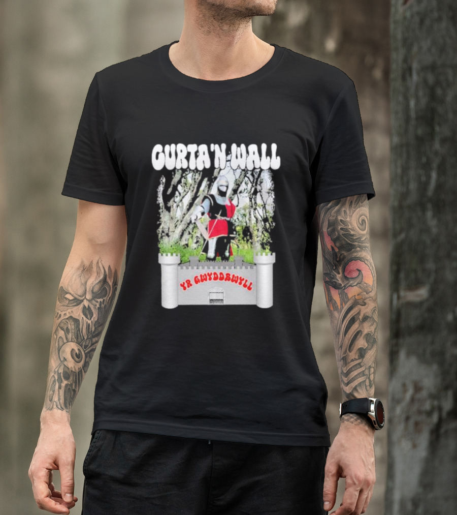 Curta’n Wall Yr Gwyddbwyll Grime Stone Records T-Shirt