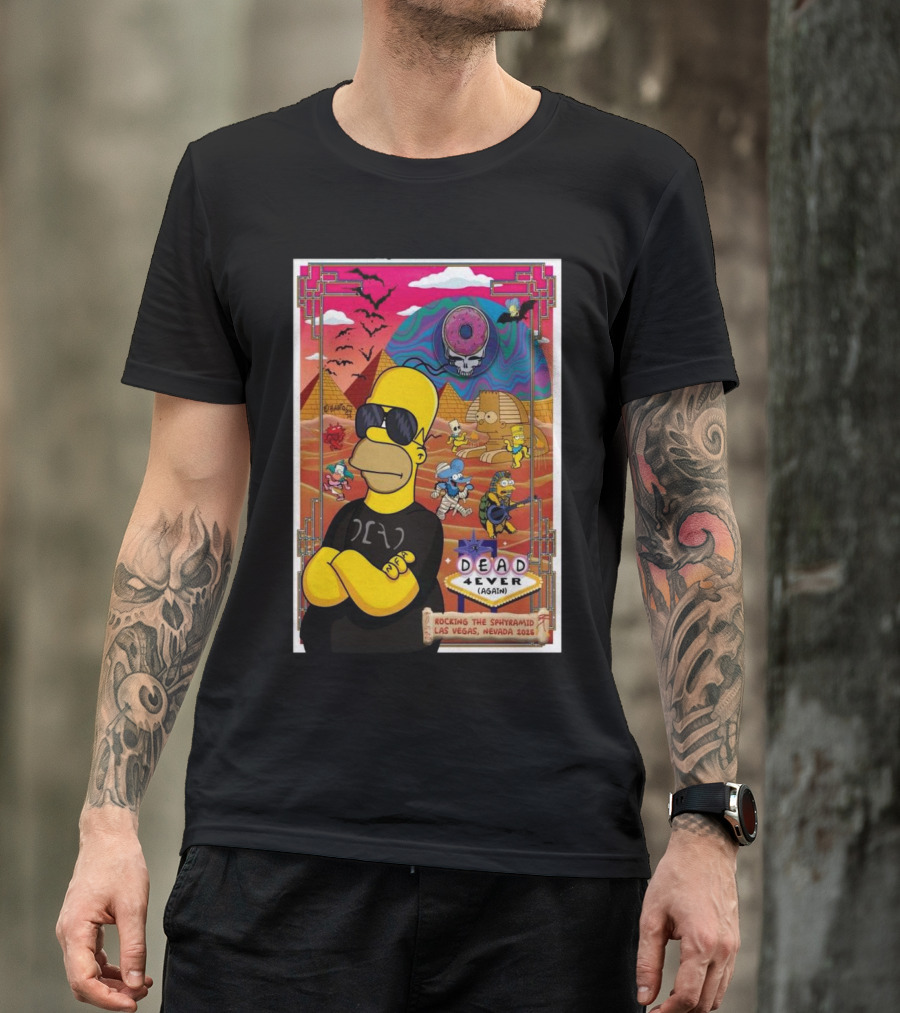 Dead 4ever 2025 Sphere Simpson T-Shirt